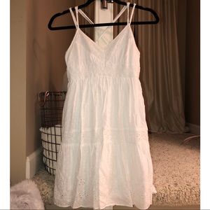 American Eagle white strappy sundress